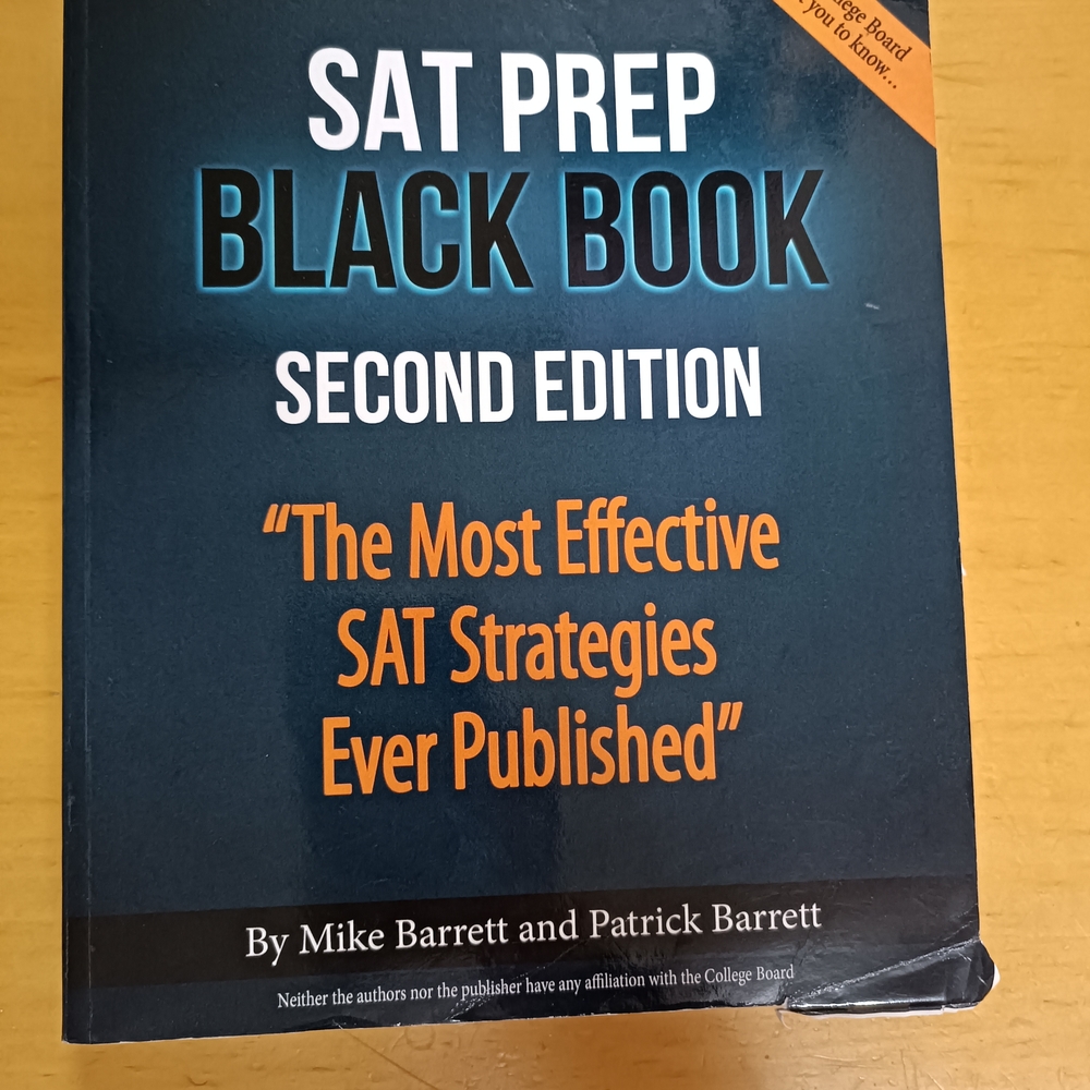 SAT Prep Black Book Second Edition